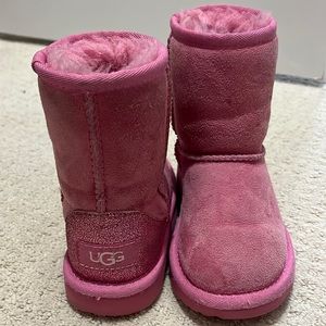 Pink uggs toddler